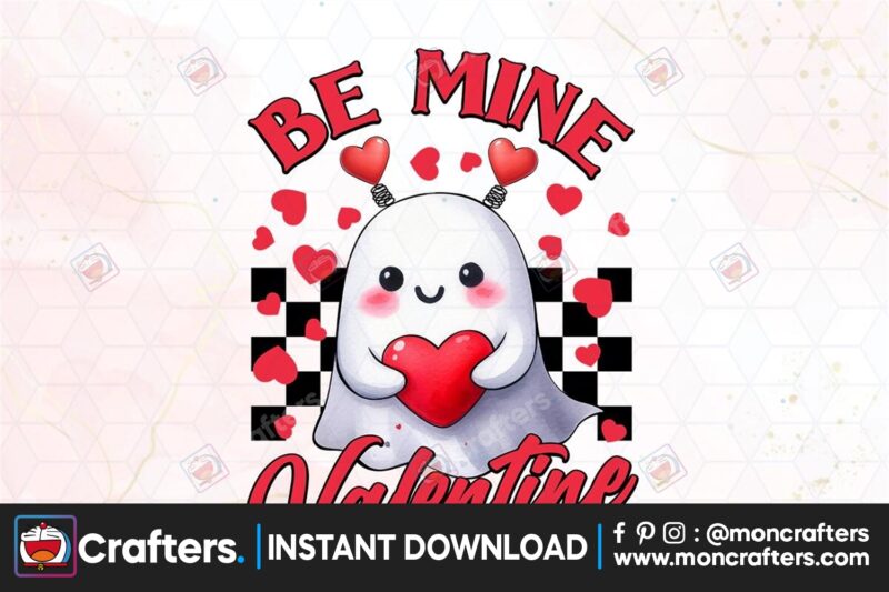 be-mine-valentine-sublimation-clipart