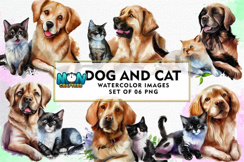 dog-and-cat-watercolor-sublimation