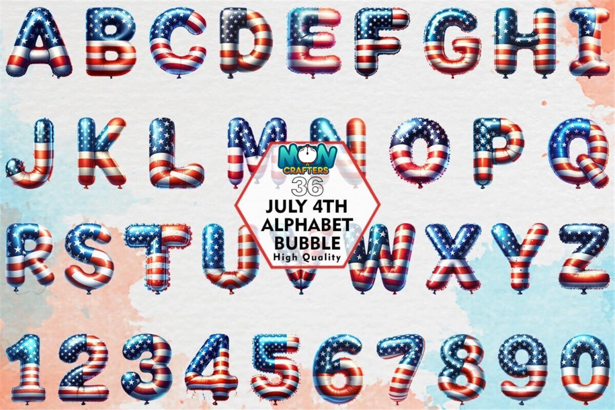 july-4th-alphabet-bubble-clipart-png
