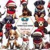 cute-christmas-dogs-sublimation-clipart