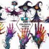 colorful-witch-sublimation-clipart-png