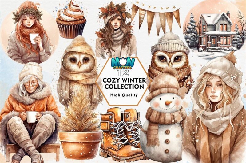 cozy-winter-sublimation-clipart-png