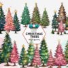 christmas-trees-sublimation-clipart-png