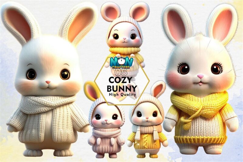 cozy-bunny-sublimation-clipart-png