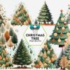 christmas-trees-sublimation-clipart-png