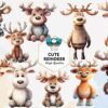 cute-reindeer-sublimation-clipart-png