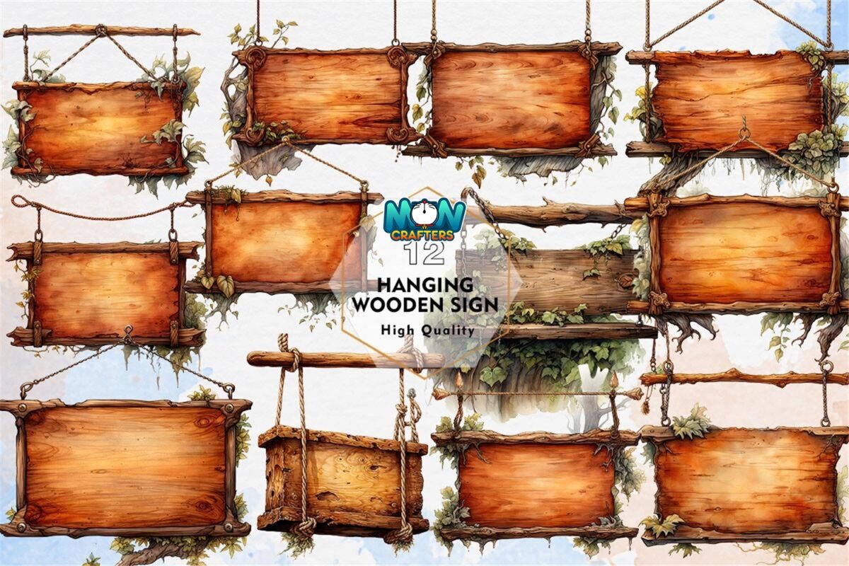hanging-wooden-sign-sublimation-clipart