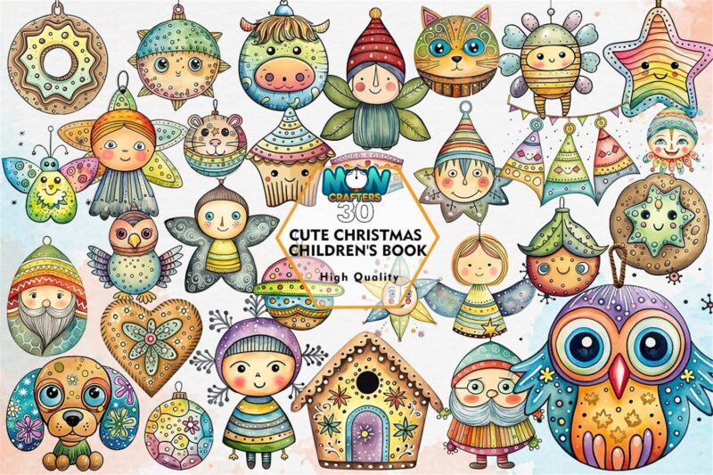cute-christmas-childrens-book-clipart