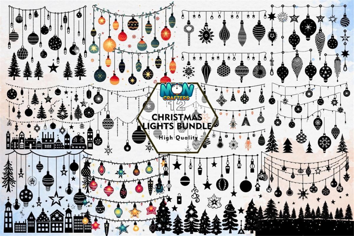 christmas-lights-bundle-clipart-png