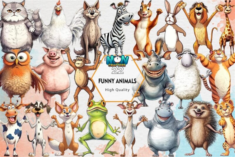 funny-animals-sublimation-clipart-png