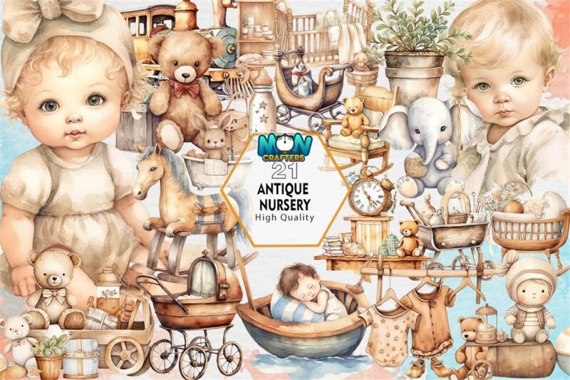 antique-nursery-sublimation-clipart-png