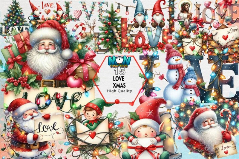 love-xmas-sublimation-clipart-png