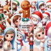 3d-christmas-peeking-sublimation-clipart