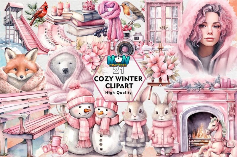 cozy-winter-sublimation-clipart-png