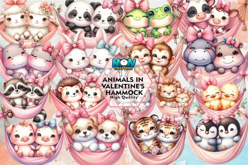 animals-in-valentines-hammock-clipart