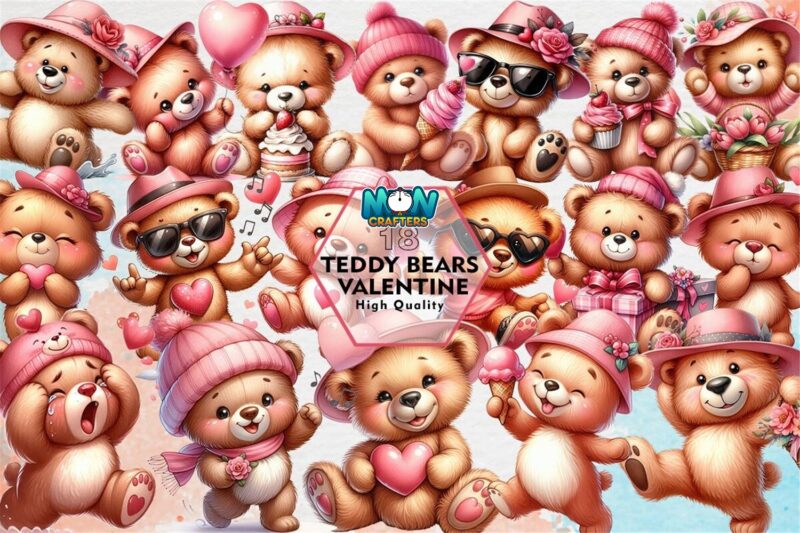 teddy-bears-valentine-watercolor-clipart