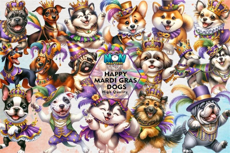 happy-mardi-gras-dogs-clipart-png