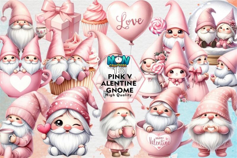pink-valentine-gnome-sublimation-clipart