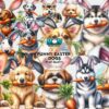 funny-easter-dogs-sublimation-clipart