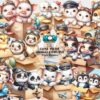 cute-pilot-animals-couple-clipart-png