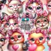 valentines-leopard-headband-farm-animals