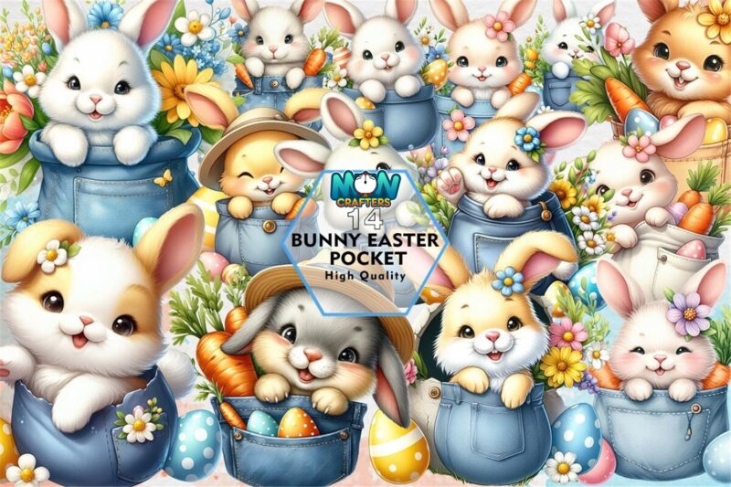 bunny-easter-pocket-sublimation-clipart