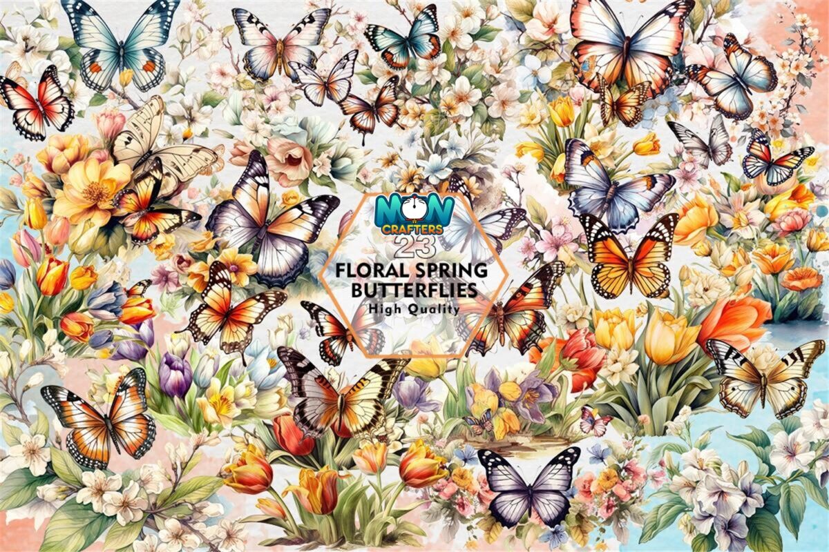 floral-spring-butterflies-clipart-png
