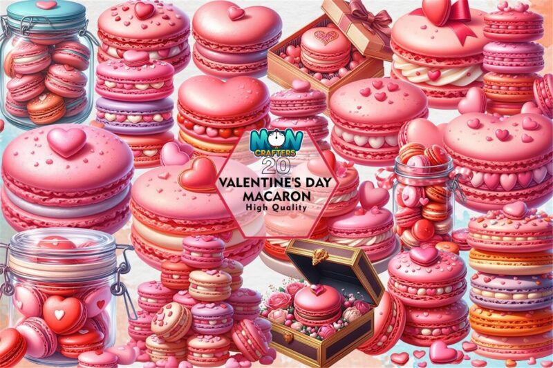 valentines-day-macaron-clipart-png