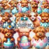 cute-easter-baby-highland-cow-clipart