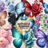 butterfly-flowers-sublimation-clipart