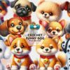crochet-funny-dog-sublimation-clipart