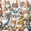 gnomes-and-baby-animals-clipart-png