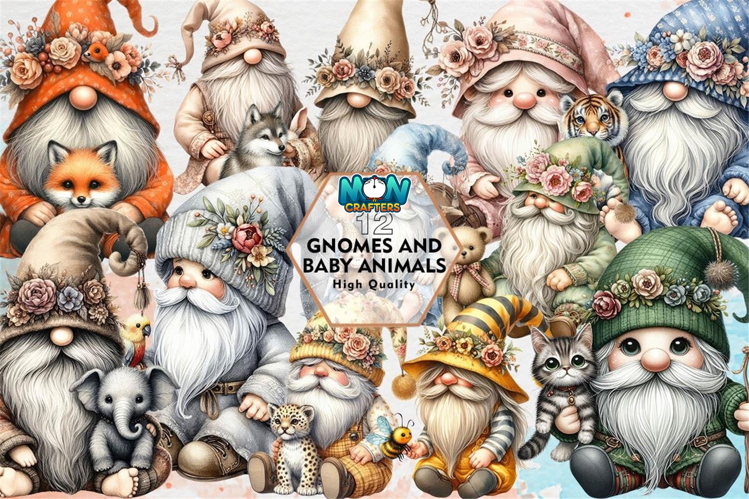 gnomes-and-baby-animals-clipart-png
