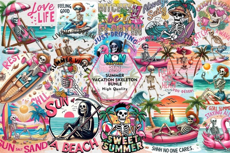 summer-vacation-skeleton-clipart-png