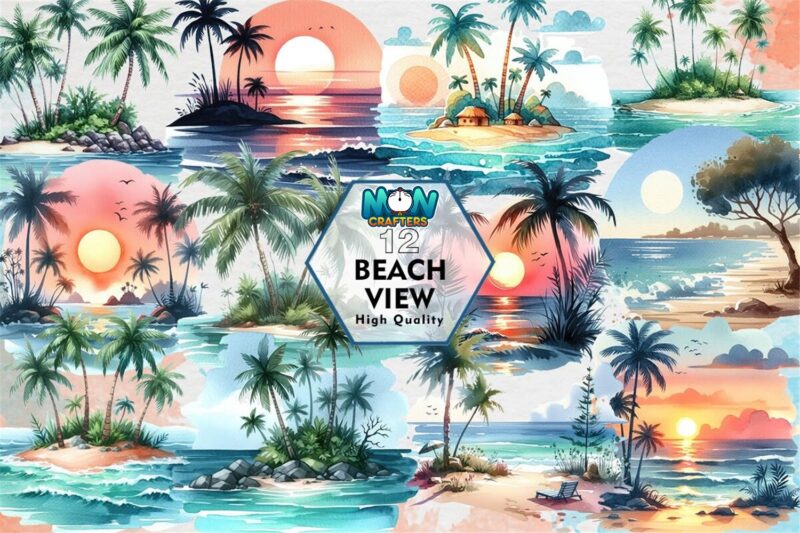 beach-view-sublimation-clipart