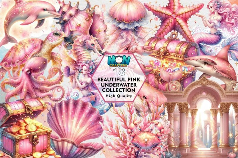 beautiful-pink-underwater-collection