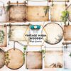 vintage-warm-wooden-sublimation-clipart