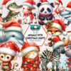 animals-with-christmas-lights-clipart