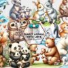 family-animal-with-love-clipart-png