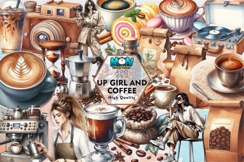 up-girl-and-coffee-sublimation-clipart