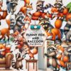 funny-fox-and-raccoon-clipart-png