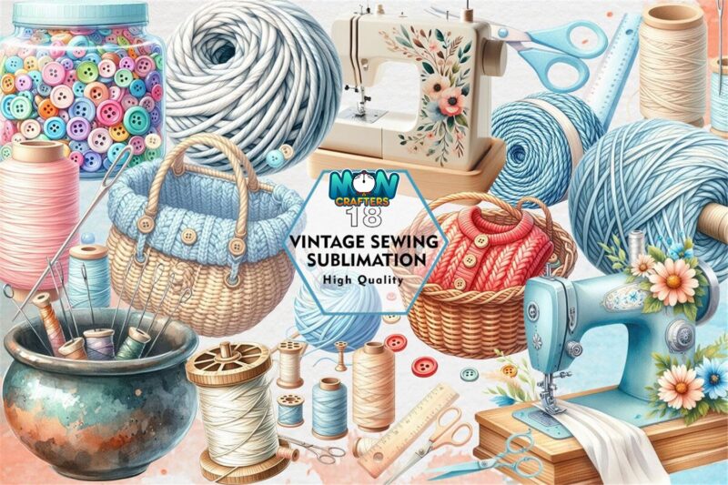 vintage-sewing-sublimation-clipart-png