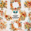 autumn-floral-watercolor-sublimation