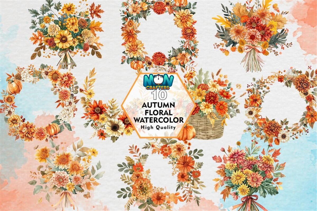 autumn-floral-watercolor-sublimation