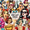 popart-girls-clipart-png-graphics