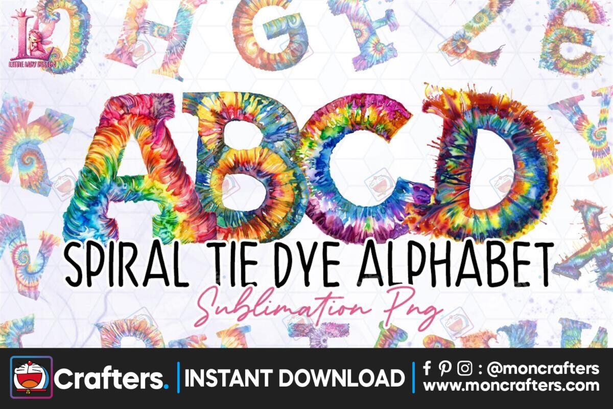 watercolor-spiral-tie-dye-alphabet