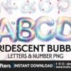 iridescent-bubble-doodle-letters-clipart