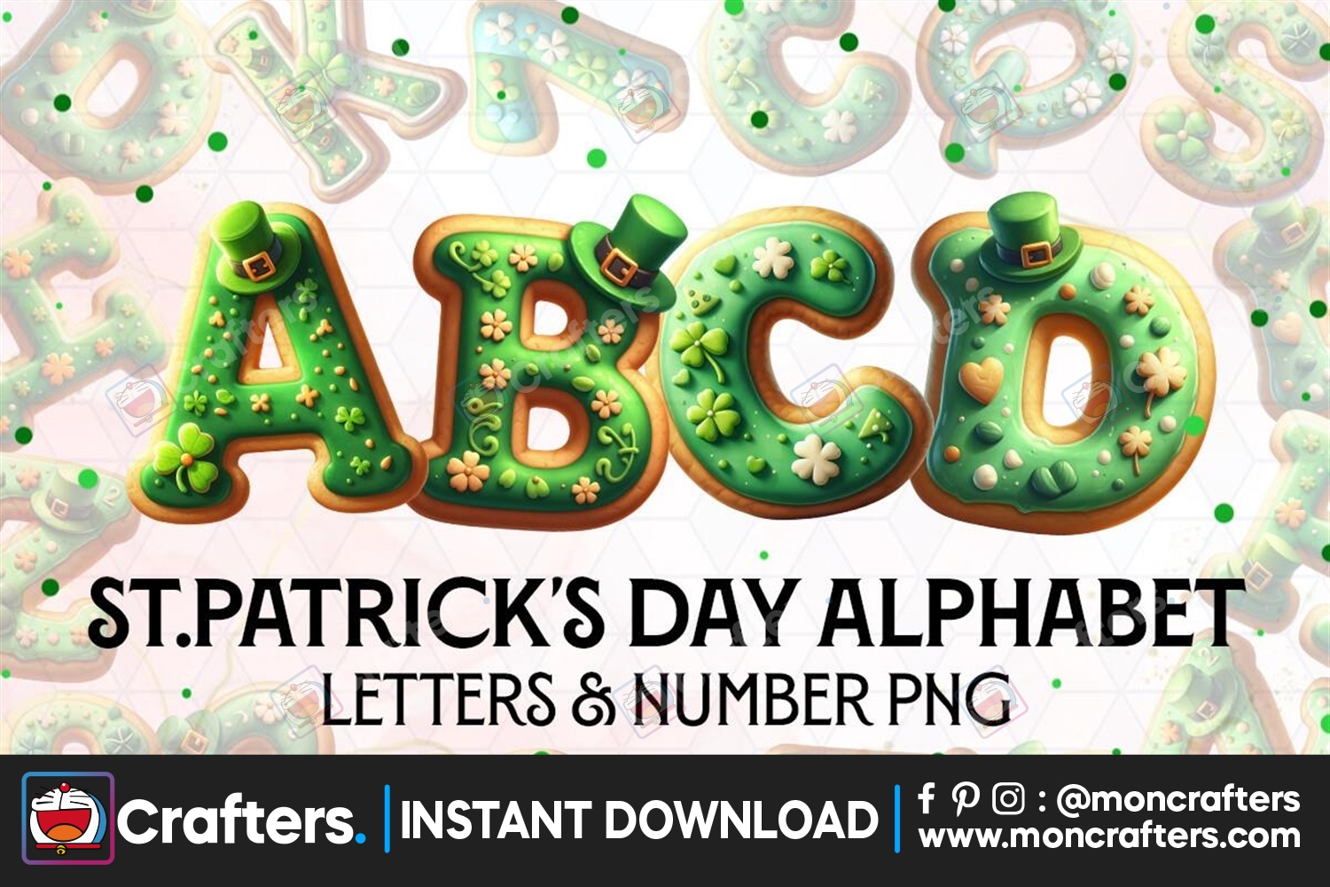 st-patricks-day-cookie-alphabet-clipart