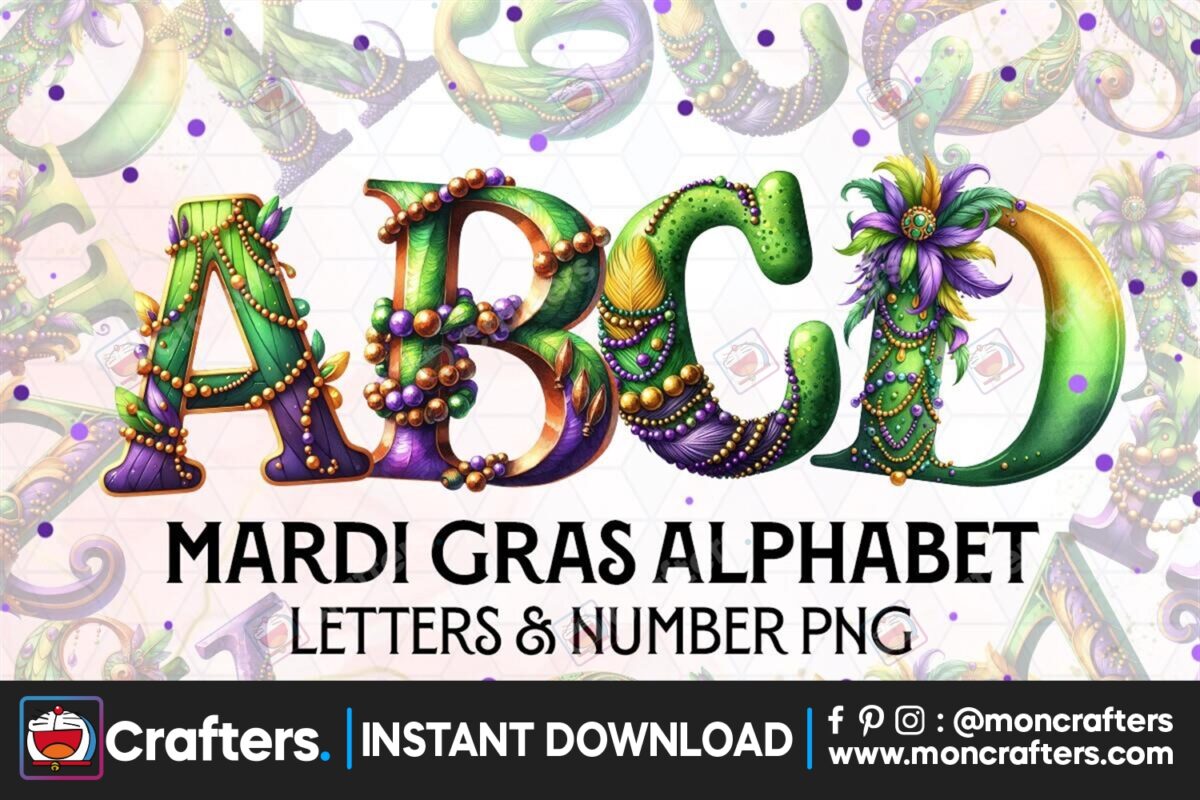 mardi-gras-letters-sublimation-clipart