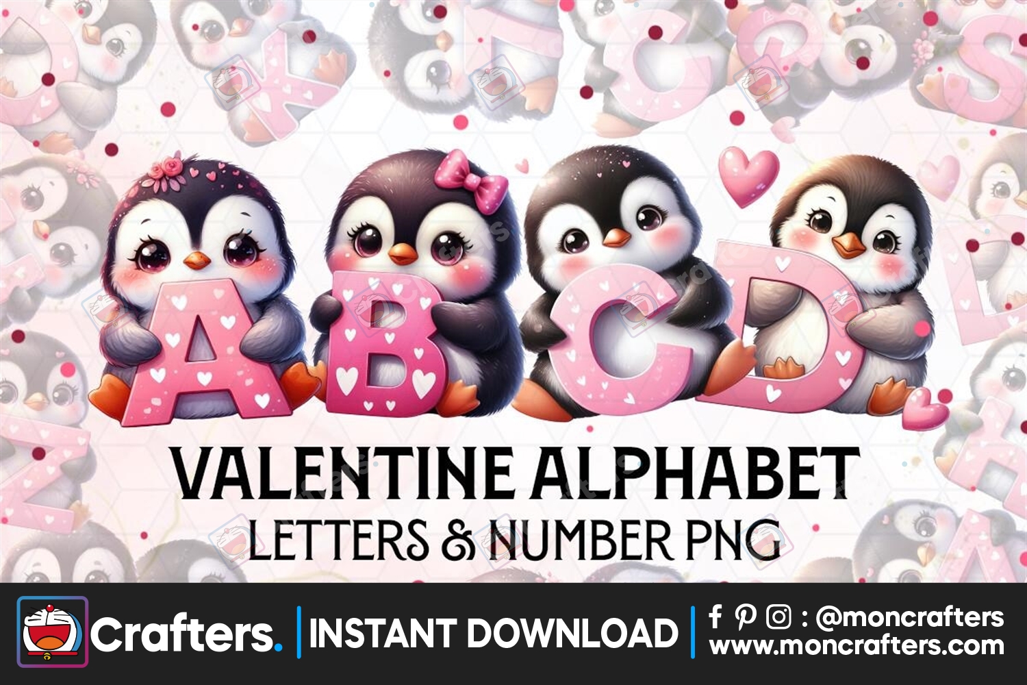 valentines-day-penguins-alphabet